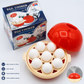 Egg Electric Egg Boiler and Vegetable Steamer – Automatic Shut-Off Rapid Cooker for Healthy Breakfast & Steamed Snacks